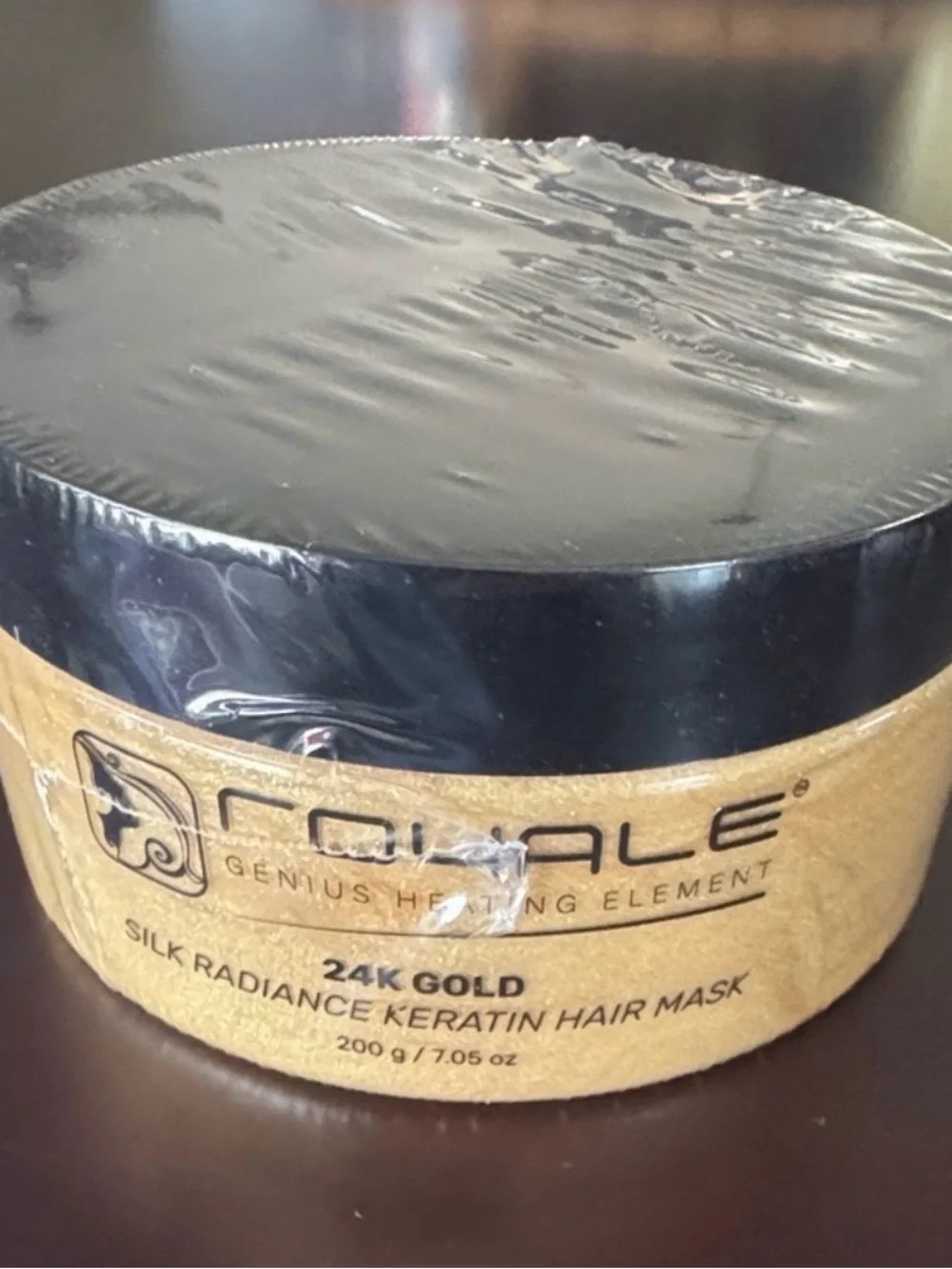 Royale 24K Gold Silk Radiance Keratin Hair Mask - Gold